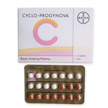 シクロ-プロギノバ（卵胞ホルモン剤）