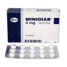 ミニディアブ　5mg(糖尿病治療)