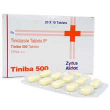 チニバ500（抗生剤）